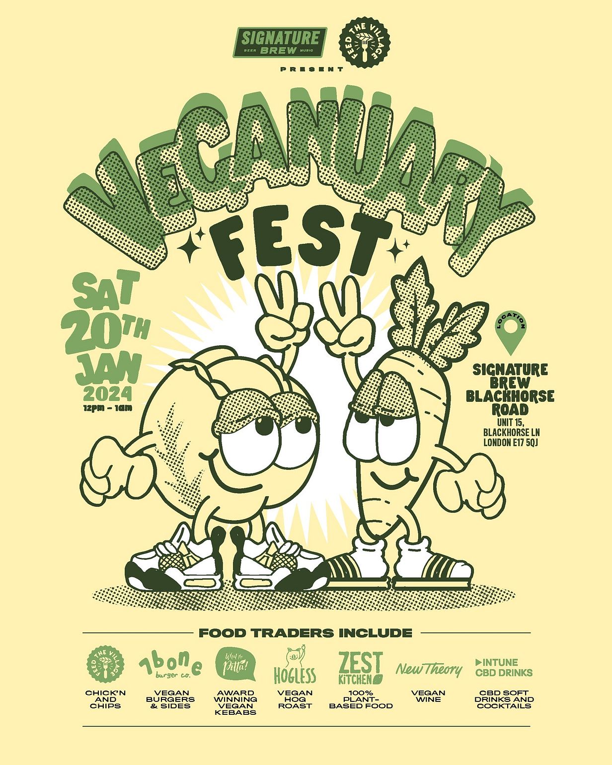 Veganuary poster